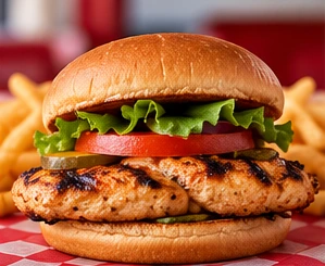 Grilled chicken sandwich